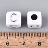 Opaque Acrylic Beads SACR-T035-03C-4