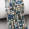 Natural Blue Azurite Beads Strands GG-CBA9631-D15-01-1
