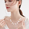 300Pcs 4 Style ABS Plastic Imitation Pearl Beads KY-SZ0001-39-6