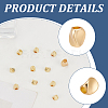  40Pcs 2 Styles Brass Bead KK-NB0003-47G-4