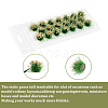 Resin Mini Grass Tufts AJEW-WH20120-10A-05-3