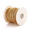 PVD Vacuum Plating 304 Stainless Steel Cuban Link Chains CHS-K016-02B-G-3