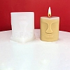 3D Abstract Face Candle Food Grade Silicone Molds DIY-C027-04-1