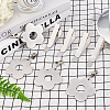 8 Pcs 2 Styles Stainless Steel Table Cover Tablecloth Weights HJEW-OC0001-02-5