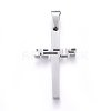 Non-Tarnish 304 Stainless Steel Pendants STAS-H469-45P-1