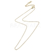 Ion Plating(IP) 304 Stainless Steel Curb Chain Necklace for Men Women X-NJEW-M200-02G-1