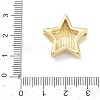 Star Brass Slide Charms LS-KK-P349-18A-G-3