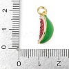 Brass Enamel Pendants LS-KK-L231-19G-3