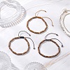 3Pcs Natural Elephant Skin Jasper & Synthetic Hematite Beaded Braided Bead Bracelets for Men Women BJEW-JB12546-2