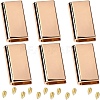 6 Sets Zinc Alloy Bag Corner Protectors FIND-GF0001-95-1