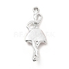 Rack Plating Alloy Enamel Pendants ENAM-M051-03P-C-2