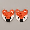 Animal Polyester Knitted Appliques DIY-WH0399-42G-1