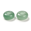 Natural Green Aventurine European Beads G-R488-02C-2