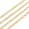 Brass Cable Chains CHC-T008-08G-1
