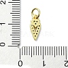 Brass Micro Pave Cubic Zirconia Pendants KK-H475-54G-01-3