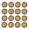 Iron Plain Edge Bezel Cups MAK-Q011-25AB-25mm-6