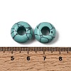 Synthetic Turquoise European Large Hole Beads G-Q442-15-3
