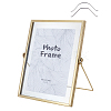 Iron & Glass Round Photo Frame AJEW-WH0270-534C-1