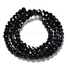 Electroplate Glass Bead Strands X-EGLA-R015-4mm-15-4
