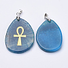 Natural Agate Pendants G-S282-19-2
