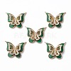 Synthetic Malachite Pendants ZIRC-L048-68G-02-3