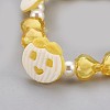 Acrylic Beads Kids Stretch Bracelets BJEW-JB03888-02-2