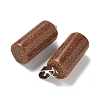 Synthetic Goldstone Pendants G-B127-17P-02-2