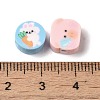 Handmade Polymer Clay Beads CLAY-H005-08-3