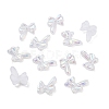 Bowknot Rainbow Iridescent Plating Acrylic Cabochons PACR-B003-03-1