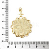 Natural Shell Pendants KK-H529-02G-02-3