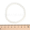 Opalite Beaded Stretch Bracelets BJEW-D446-B-07-8