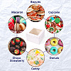 Square Paper Biscuit Boxes with Square Clear Window CON-TAC0001-12B-01-9