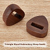 Triangle Wood Embroidery Hoop Easels TOOL-WH0127-50B-4