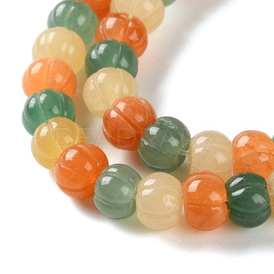 Natural Mixed Aventurine Beads Strands G-B135-B02-03-1