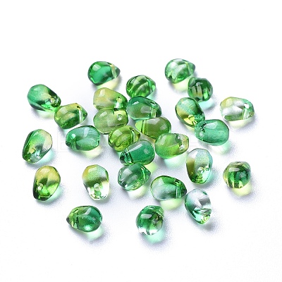 Transparent Glass Charms LS-GLAA-O017-02C-1