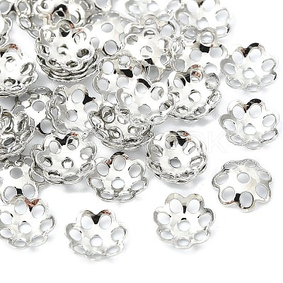 SHEGRACE Brass Beads Caps XGRPCU081-286P-1