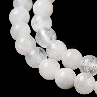 Nature Rainbow Moonstone Round Bead Strands G-M263-A-02B-1