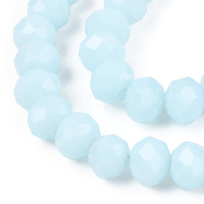 Opaque Solid Color Glass Beads Strands LS-EGLA-A034-P2mm-D06-1