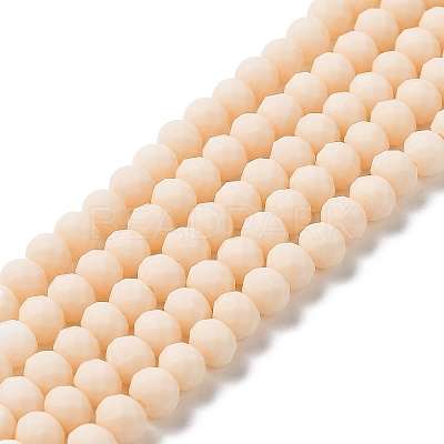 Glass Beads Strands EGLA-A034-P3mm-MD05-1