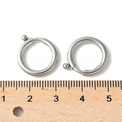 316 Surgical Stainless Steel Spring Gate Rings STAS-H234-06P-02-1