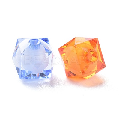 Transparent Acrylic Beads TACR-S112-10mm-M-1