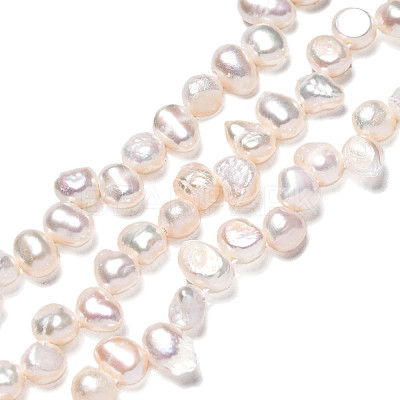Natural Cultured Freshwater Pearl Beads Strands PEAR-N014-05G-1