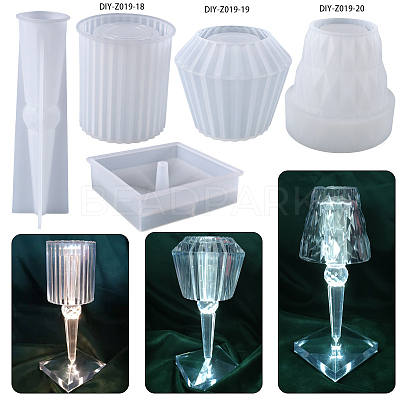 DIY Table Lamp Silicone Molds DIY-Z019-20-1