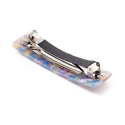 Cellulose Acetate(Resin) Hair Barrette X-PHAR-F012-02F-1