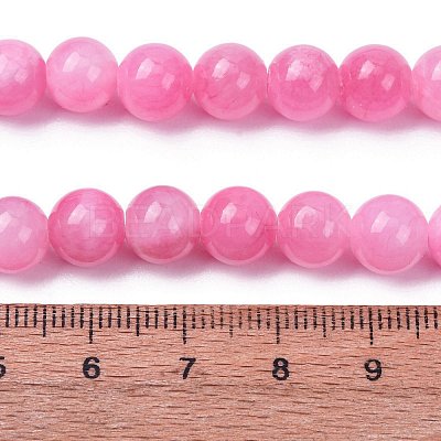 Natural Mashan Jade Beads Strands DJAD-8D-30-1