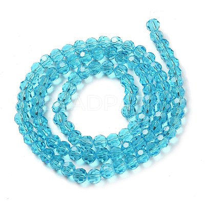 Transparent Glass Beads EGLA-A035-T6mm-D08-1
