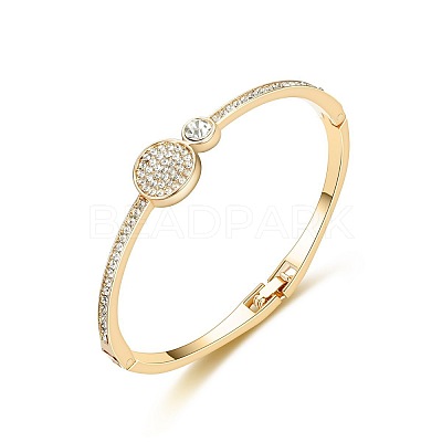 Alloy with Crystal Rhinestone Hinged Bangles for Women FS-WG3C203-03-1