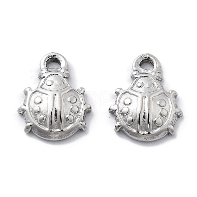 Anti-Tarnish 304 Stainless Steel Charms STAS-R130-15P-1