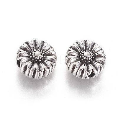 Tibetan Style Alloy Flower Beads LS-TIBEP-GC190-AS-NR-1