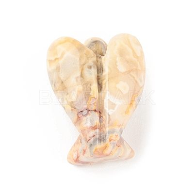 Natural Crazy Agate Figurine Display Decoration LS-G-G864-01A-07-1